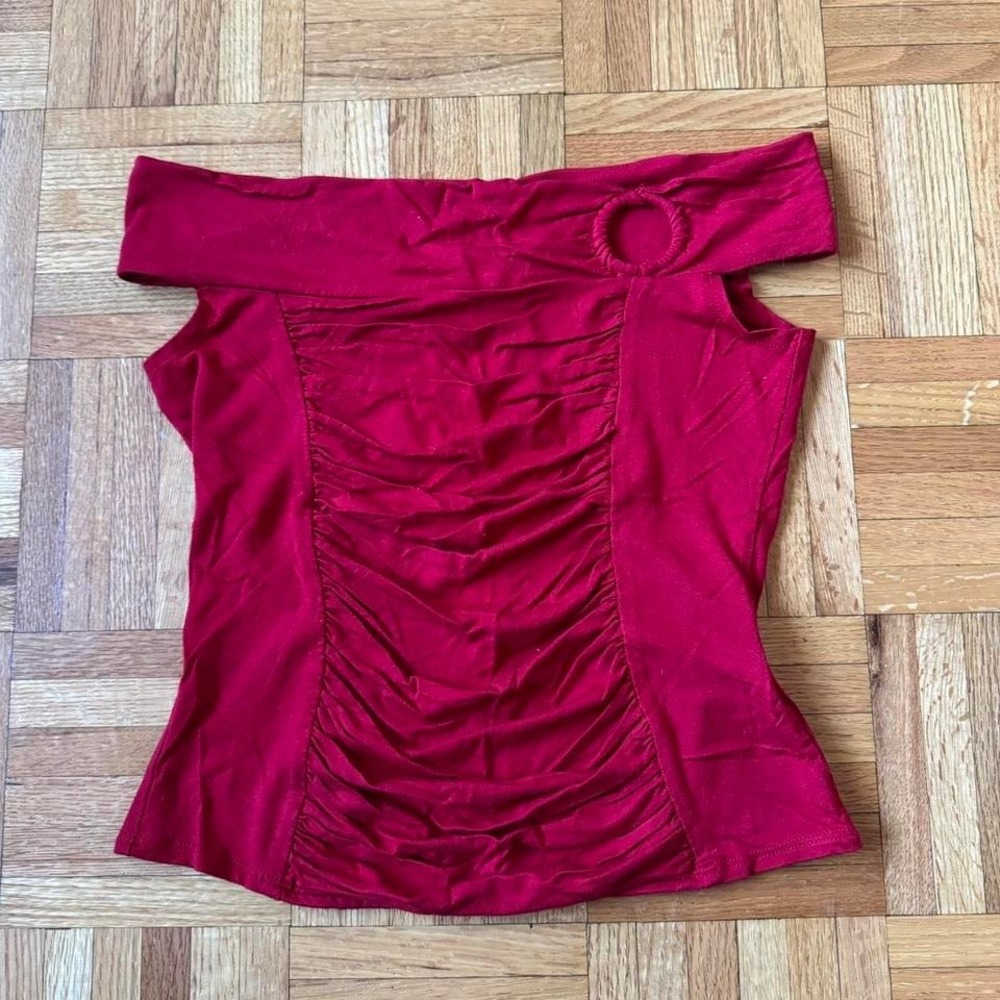vintage y2k groovy girls tank by monkey wear paper tag made in the usa